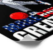 Funny Trump Bowling Make Bowling Great Again Poster (Ecke)