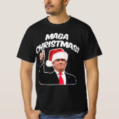 Funny Trump Christmas T-Shirt (Vorderseite)