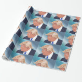 FUNNY TRUMP CHRSTMAS Wrapping Paper Geschenkpapier (Ungerollt)