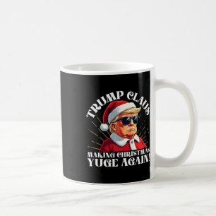 Funny Trump Claus macht Weihnachtsjuge wieder Kaffeetasse
