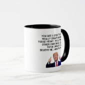Funny Trump Custom Word, Präsident Donald Trump 47 Tasse (VorderseiteRechts)