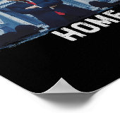 Funny Trump Daddys Zuhause White House 2024 1 Poster (Ecke)