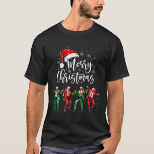 Funny Trump Dance Santa Claus Frohe Weihnachten We T-Shirt