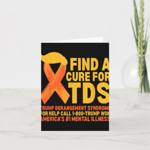 Funny Trump Derangement Syndrome Tds Awareness Rep Karte