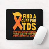 Funny Trump Derangement Syndrome Tds Awareness Rep Mousepad (Mit Mouse)