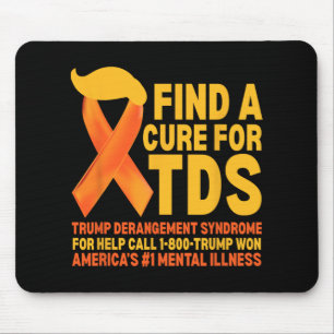Funny Trump Derangement Syndrome Tds Awareness Rep Mousepad