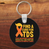 Funny Trump Derangement Syndrome Tds Awareness Rep Schlüsselanhänger (Vorderseite)
