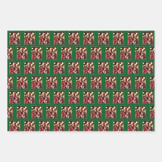 Funny Trump | Donald Trump macht Katzen wieder sic Geschenkpapier Set (Vorderseite 2)