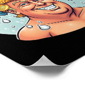 Funny Trump Duwer Grear wieder Poster (Ecke)