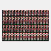 Funny Trump Elf 2024 Weihnachten wieder großartig Geschenkpapier Set (Vorderseite 2)