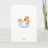 Funny Trump Fake News Karte (Rückseite)