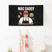 Funny Trump Fries Making Fries Mac Daddy Banner (Insitu)