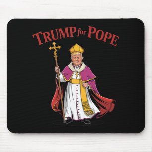 Funny Trump für Papst katholisch-vatikan Papacy Re Mousepad