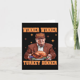 Funny Trump Gewinner Türkei Abendessen Erntedank D Karte