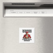 Funny Trump Gewinner Weihnachts-Abendessen Magnet (In Situ (Geschirrspüler))