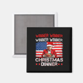 Funny Trump Gewinner Weihnachts-Abendessen Magnet (Vorderseite/Rückseite)