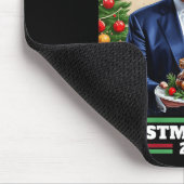 Funny Trump Gewinner Weihnachtsessen Mousepad (Ecke)