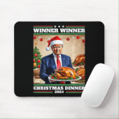 Funny Trump Gewinner Weihnachtsessen Mousepad (Mit Mouse)