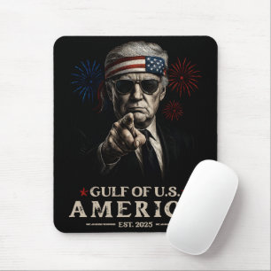 Funny Trump Golf of USA Amerika 2025 4. Juli Mousepad
