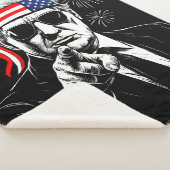 Funny Trump Golf of USA Amerika 2025 4. Juli Sherpadecke (3/4)