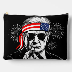 Funny Trump Golf of USA Amerika 2025 4. Juli Zubehörtasche