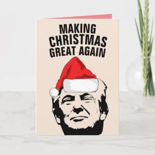 FUNNY TRUMP GREETING CARDS, DIE AMERIKA GROSS MACH KARTE