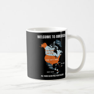 Funny Trump Grönland Panama Canal Canada Mexico G Kaffeetasse