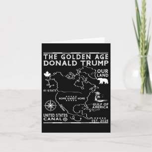Funny Trump Grönland Panama Canal Canada Mexico G Karte