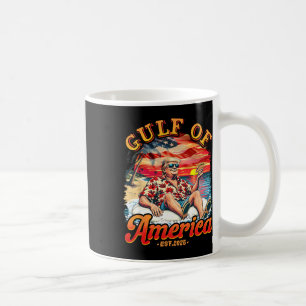 Funny Trump Gulf of US America 2025 Trump Merchand Kaffeetasse