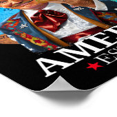 Funny Trump Gulf of US America 2025 Trump Merchand Poster (Ecke)