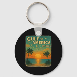 Funny Trump Gulf of US America 2025 Trump Merchand Schlüsselanhänger