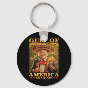 Funny Trump Gulf of US America 2025 Trump Merchand Schlüsselanhänger