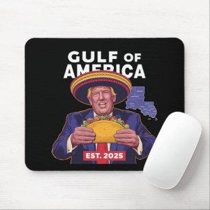 Funny Trump Gulf of US America 2025 Trump Mousepad