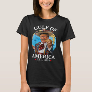 Funny Trump Gulf of US America 2025 Trump T-Shirt