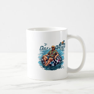 Funny Trump Gulf of US America Est 2025 Kaffeetasse