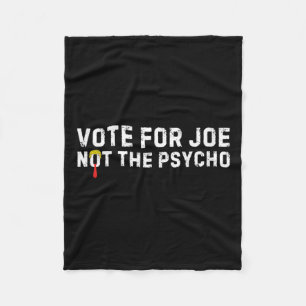 Funny Trump Haair Abstimmung über Joe not the Psyc Fleecedecke
