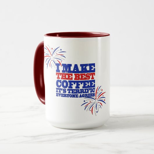 Funny Trump Halbzeit politische Wahlen Kaffee Lieb Tasse (Vorderseite Links)