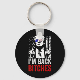 Funny Trump Im Back Es Take Ameircan wieder groß Schlüsselanhänger