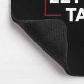 Funny Trump immer Chickens out Let's Go Taco Meme Mousepad (Ecke)