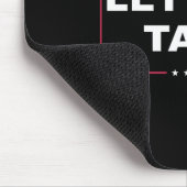 Funny Trump immer Chickens out Meme Let's Go Taco Mousepad (Ecke)