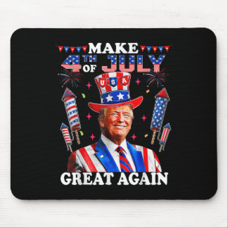 Funny Trump Independence Day macht 4. Juli Grea Mousepad