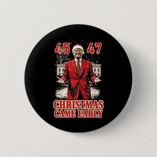 Funny Trump ist Anfang 2024 gekommen Button
