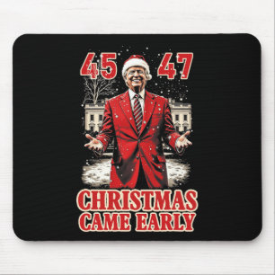 Funny Trump ist Anfang 2024 gekommen Mousepad