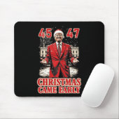 Funny Trump ist Anfang 2024 gekommen Mousepad (Mit Mouse)