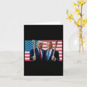 Funny Trump Kennedy Mega Maha Baseball Bat Usa Fla Karte (Gelbe Blume)