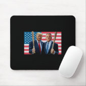 Funny Trump Kennedy Mega Maha Baseball Bat Usa Fla Mousepad (Mit Mouse)