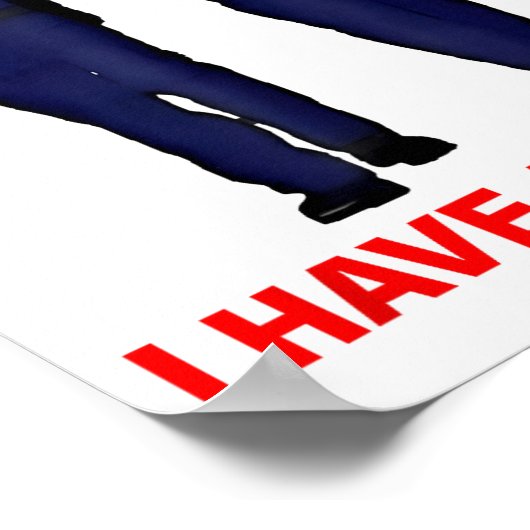 Funny Trump Lice Saying Quote Men Women  Poster (Ecke)