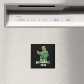 Funny Trump Ließ die Shenanigans Begin St Patricks Magnet (In Situ (Geschirrspüler))