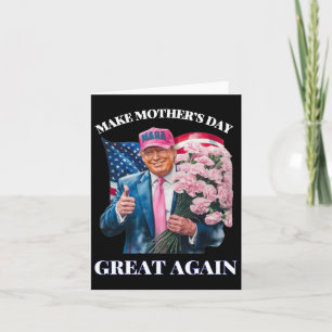 Funny Trump macht Muttertag wieder zur großen Blum Karte
