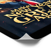 Funny Trump macht Neues Jahr wieder groß Trump neu Poster (Ecke)